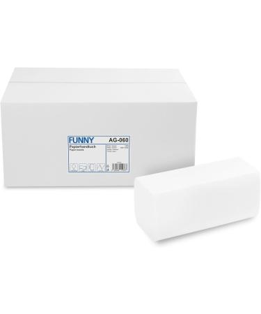 Buy Funny High White Paper Towels - 4000 Sheets 2-Layer Bundle with Towel Roller - Fast International Shipping - Buy Online on GoSupps.com
