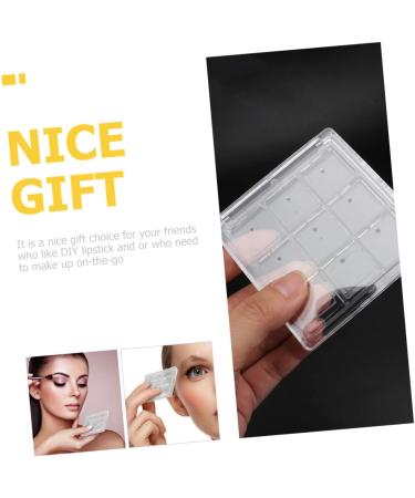Didiseaon 3pcs Organizer Eyeshadow Eye Storage Pan Ing Shadow Transparent Sub Foundation Empty Tray - Buy Online on GoSupps.com