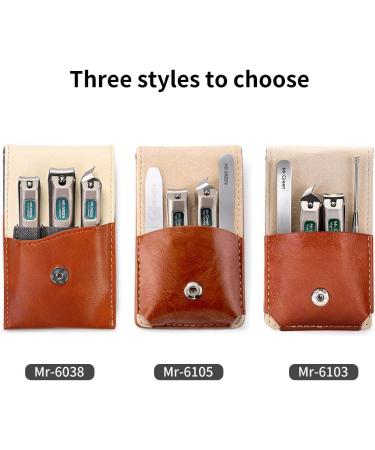 3 pcs Nail clippers set stainless steel nail clippers & slant edg Toenail Clipper Cutter for men and women Mr-6038 - Buy Online on GoSupps.com