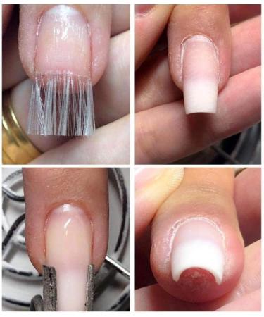 6Pcs/Set Nail Pincher Russian Curve Nail Pinching Tool Steel Acrylic Nail Pincher Clips Manicure Accessories Tools - Buy Online on GoSupps.com