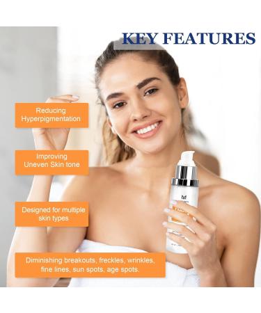 Dark Spot Remover For Face: Dark Spot Corrector Serum for Sun Spots Freckles and Brown Spots with Niacinamide Hyaluronic Acid & Peptides Hydrating Moisturizer for All Skin Types - Buy Online on GoSupps.com