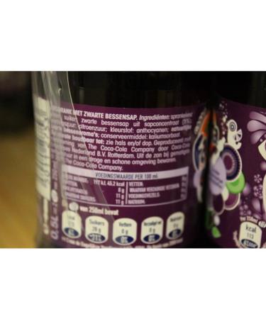  Coca-Cola Fanta Blackcurrant Pack of 12 x 0.5L PET bottles (black berry) - Buy Online on GoSupps.com
