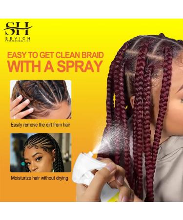 SEVICH Braid Spray 3.5fl Oz - Braid Hair Care Alleviates Itchy & Dry Scalp Moisturizes High Shine Braid Quick Clean - Buy Online on GoSupps.com