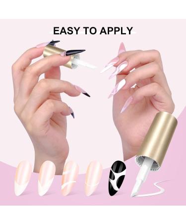 BISHENGYF Milky White Gel Nail Polish 10ml - UV LED Soaking Nail Art Gel for Salon & Home Use - Buy Online on GoSupps.com