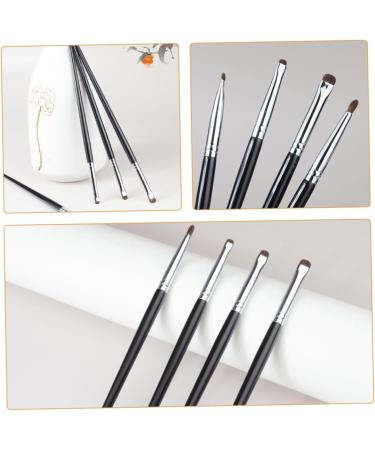 OHPHCALL 8 Pcs Eye Shadow Brush Set Eyeshadow Brush Eye Brush for Eyeliner Makeup Eyeliner Brush Black 16.90X0.40X0.40CMx2pcs Blackx2pcs - Buy Online on GoSupps.com