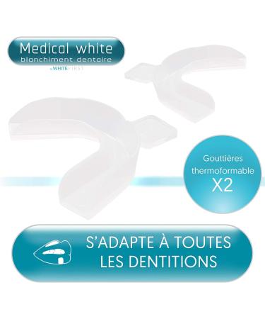 MEDICAL WHITE professional teeth whitening kit white teeth Mint flavor - Buy Online on GoSupps.com