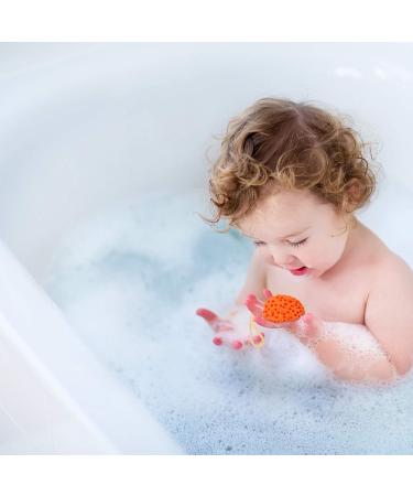 Buy 4pcs Natural Loofah Bath Balls - Honeycomb Sponge for Body Wash | Soft Infant Tub & Baby Brush - Hydrophilic Polyurethane - Gentle Skin Cleaning Tool - Buy Online on GoSupps.com