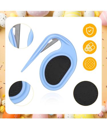 2-Piece Knot Comb Set for Cats & Dogs | Effective Hair Removal Tool for Knotted & Loose Fur | Pet Grooming Accessories (Blue) - Buy Online on GoSupps.com