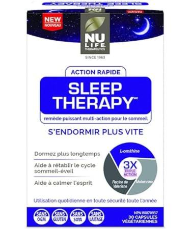 Nulife Therapeutics By Nulife Vitamins Nulife Therapeutics By Nulife Vitamins Sleep Therapy - Natural Remedy 30 Count - Buy Online on GoSupps.com