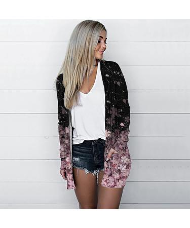 Long Shirt Outerwear Top Thin Warm Knitted Coat Women's Blouse V-Neck Shirt Tunic Long Women's Tunic Women's Shirt Casual Checked Shirt Women's Winter Chunky Knit Jacket E-pink. 3XL - Buy Online on GoSupps.com