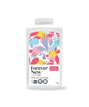 Forever New Natural Laundry Detergent Powder Eco-Friendly Laundry Powder for Delicate Fabrics Phosphate-Free Washing Powder Gentle Powdered Laundry Detergent HE Compatible Scented 40 Washes 1 Kg Scented 1 kg (Pack of 1)