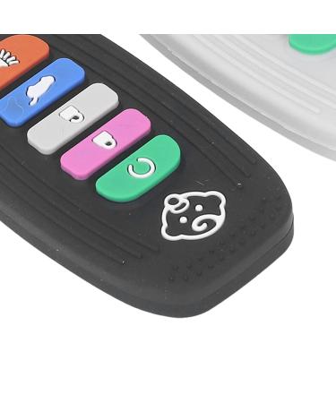 2pcs Safe Grade Silicone Baby Teething Toy | Remote Control Shape Soother Toy | Soothing Teething Toy - Buy Online on GoSupps.com