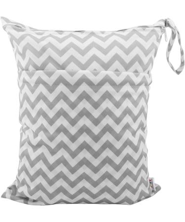 ALVABABY 2pcs Waterproof Reusable Wet/Dry Diaper Bags with Zippered Pockets | Travel Beach Pool Daycare Gym Bag | L2933-UK 2PCS - Buy Online on GoSupps.com