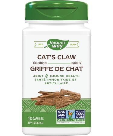 Nature's Way Cat s Claw Health Supplement 100 Count