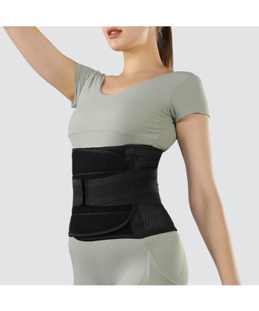 Back Support Back Brace Lumbar Support Waist Trainer Belt Posture Correction Lower Back Support Breathable Lumbar Back Brace Back Support Belt(Black X-Large) X-Large Black - Buy Online on GoSupps.com