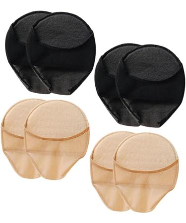 minkissy 8 Pairs Half Socks Summer Accessories Half Foot Socks High Heel Protectors Pocket Protector Non-Slip Forefoot Pads Toe Protectors Women Women's Toe Socks Silicone High Heels - Buy Online on GoSupps.com