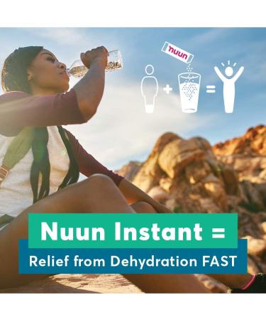 Nuun Instant Electrolyte Powder Packets - Watermelon Flavor | 16 Servings | Rapid Hydration Formula - Buy Online on GoSupps.com