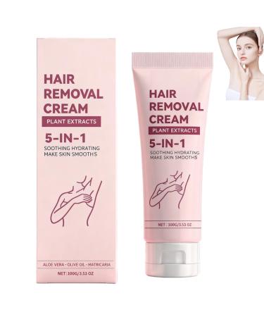 XINRAN Moisturizing body hair removal cream - Long-lasting - Smooth skin - Travel size - Bikini area - Legs - Underarms - Face - Hair removal cream for the whole body even for women
