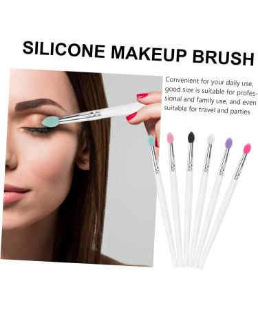 MUSISALY 6pcs Eye Shadow Brush Makeup Tools Sponge Eyeshadow Applicator Dual Sided Eyeshadow Brush - Buy Online on GoSupps.com