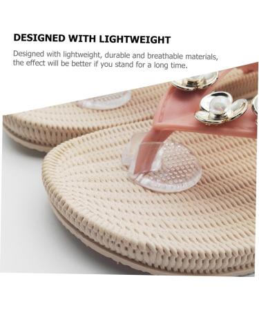 5 Pairs Gel Sandal Toe Guards | Cushioned Foot Pads for Thong Sandals | Metatarsal Pads & Toe Protectors - Buy Online on GoSupps.com