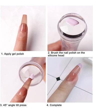 Nail Stamping Tool Portable Professional Compact Stable Nail Stamper Surface Wear Resistant for Nail Salon for Nail Artist for Home - Buy Online on GoSupps.com