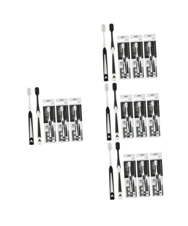 GLEAVI 16 Pairs Toothbrush Natural Cleaning Accessories Soft Gum Cleaner Teeth Accessories Oral Cleaning Brush Travel Accessories Department Store TPE Household Lovers