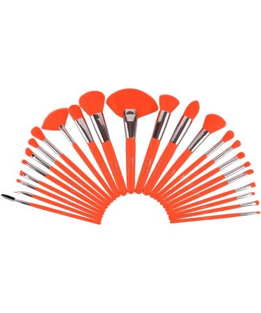 Neon Orange 24-Piece Brush Set - Quality Art Supplies for All Creatives | Fast International Shipping - Buy Online on GoSupps.com