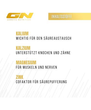 GN Laboratories Base powder (250 g powder) vegan mineral complex important nutrients without sodium easy to measure made in Germany - Buy Online on GoSupps.com