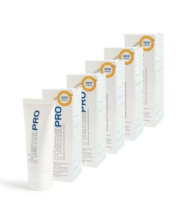 Hemapro - 5 Pack Natural Cream to Treat Hemorrhoids with Instant Effect