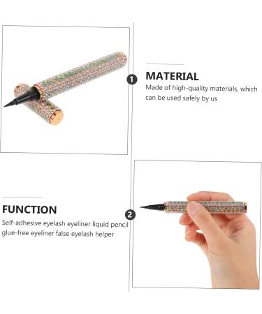 DOITOOL Sleek Black Eyeliner Pen Makeup Tool Sweat Liquid Eyeliner For Women 134x12cm as shown - Buy Online on GoSupps.com