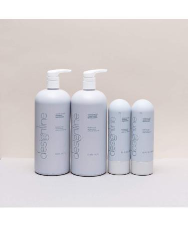 DESIGNLINE Super Silver Shampoo 33.8 oz - Restores Moisture, Boosts Color for Blonde, Grey, White Hair | Strengthens, Prevents Color Fade - Buy Online on GoSupps.com