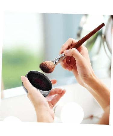 Beavorty 12 Sets Makeup Brush Cleaning Box Sponge Make-up Brush Makeup Cleaner for Color Lazy Eyeshadow Makeup Brush Tool Brush Cleaner Cosmetic Brush Cleaning Make up Tinplate Cleaning Pad - Buy Online on GoSupps.com