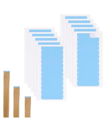 Hair Extension Tape 120 Pieces Double Sided Adhesive Tape in Tape Replacement Invisible Waterproof Lace Front Wig Tape Tabs Real Hair Extensions Supplies for Human Hair Extensions No Residue