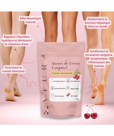  G n rique Natur'All - Cut Cherry Stems 100g - Slimming Aid Diuretic Herbal Tea Natural Slimming Infusions Excellent - Buy Online on GoSupps.com