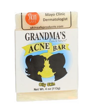 GRANDMAS 64112 Acne Bar - Oily Skin 6 pack