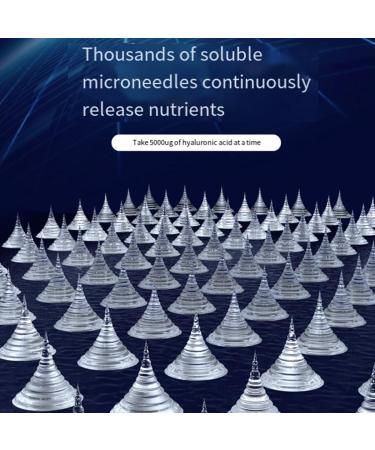 Malloy Reusable Hyaluronic Acid Microneedle Eye Patches Mask Anti Wrinkle Aging Dark Circles Moisturizing Under Eye Gel Pads Easy Install - Buy Online on GoSupps.com