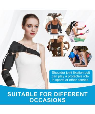 Right Shoulder Brace for Rotator Cuff Pain Relief | Support Brace for Men & Women - Compression & Arm Sling - Buy Online on GoSupps.com