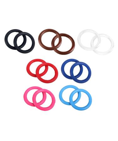 NETPROSHOP Saddle Accessories Replacement rubber rings for safety stirrups (1 pair) color: black