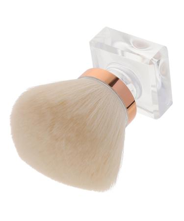 Beaupretty makeup brush foundation brush makeup powder brush blush brush for cheeks blush brush for women make up brush small powder brush artificial fiber white tool Miss round head