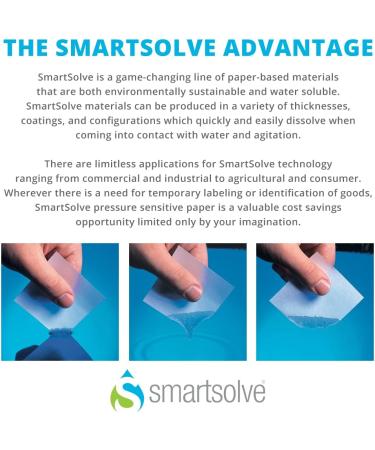 SmartSolve - IT118942 2pt Water-Soluble Translucent Paper 8.5" x 11" White (Pack of 25) - Buy Online on GoSupps.com