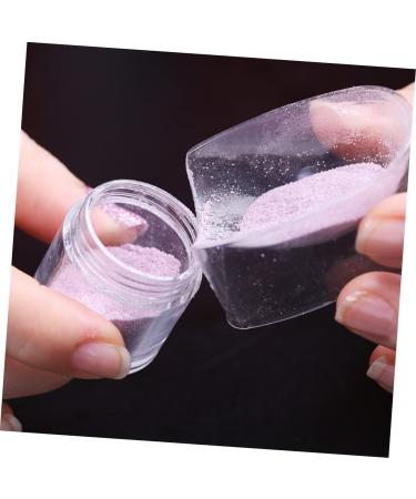 Healeved 4 Pcs Powder Container Dip Powder Nail Kit Manicure Container Nail Salon White Fingernail Polish French Manicure Dip Container Nail Gel Polish Jar Acrylic Nail Set 4pcs As Shown - Buy Online on GoSupps.com