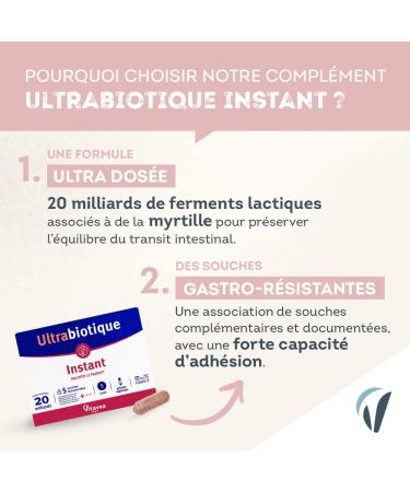 Vitavea Nutrisant Ultrabiotic Instant Multi-Vitamin/Minerals 10 Capsules - Buy Online on GoSupps.com