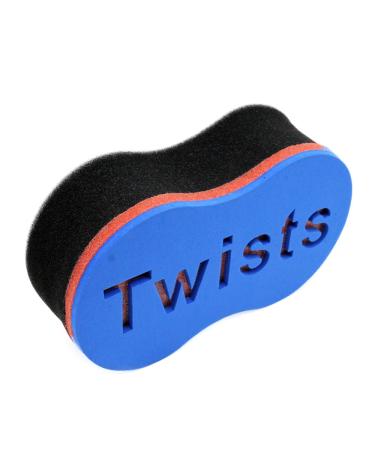 BEWAVE Hair Brush Sponge Twist Wave Barber Tool for Dreads Afro Locs - Includes 1 Hair Pick - Black, 1 Pack - Buy Online on GoSupps.com