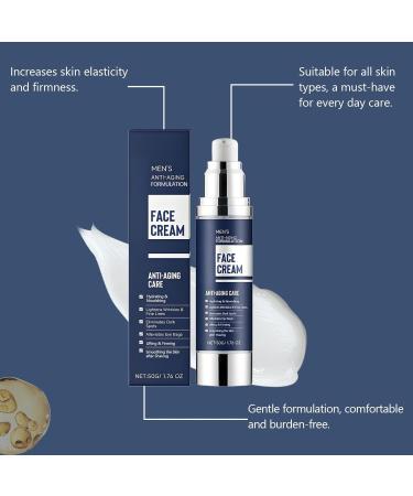 Cr me hydratante visage 6 en 1 pour homme anti- ge liftante et raffermissante r duit les rides et ridules limine les taches brunes soulage les poches sous les yeux nourrit en douceu (7PCS) - Buy Online on GoSupps.com