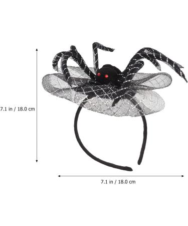 Beaupretty 1pc Halloween Hair Band Spider Shape Headband Women's Hats & Caps Headband Black Headbands for Women Black Halloween Bat Hairband Prom Decorate Apparel Accessories Miss Clothing - Buy Online on GoSupps.com