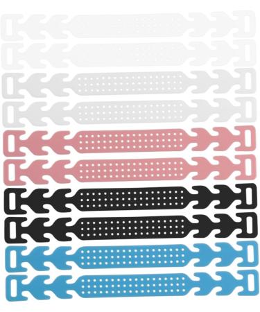 FOMIYES 20 Pack Mask Strap Buckle - Ear Extension Hook for Face Cover - Anti-Strangulation Accessories in Pink & Light Blue - Buy Online on GoSupps.com