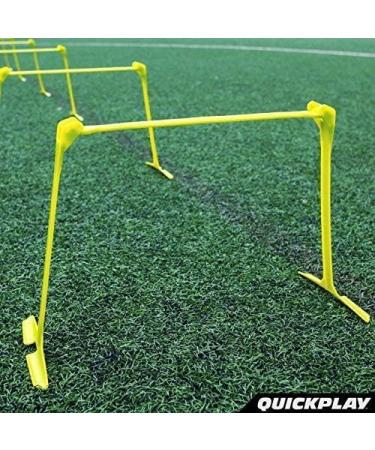 QUICKPLAY PRO Adjustable Height Speed Hurdles Set - 6 9 + 12 All-in-One Training Agility Plyometric Hurdles - Buy Online on GoSupps.com