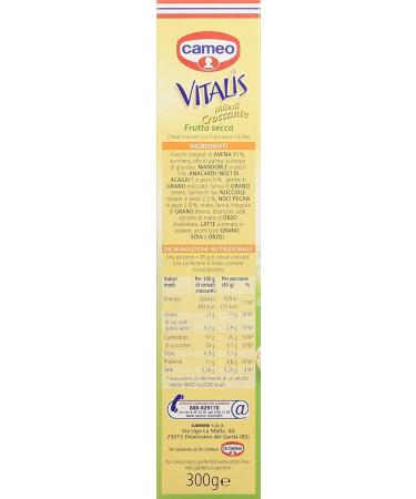 Cameo Vitalis Muesli Crispy Dried Fruit Cereals Dried Fruits 300 g - Buy Online on GoSupps.com