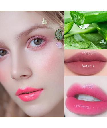 Aloe Vera Lipstick - Magic Temperature Color Change Lip Balm | Waterproof & Long Lasting | 24H Original Set (2 Pcs - Buy Online on GoSupps.com