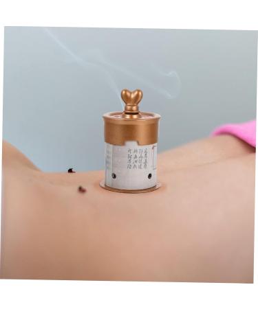 Beavorty Moxibusion Box - Portable Plastic Holder & Practical Moxa Tool Set (2pcs) for Effective Moxibustion Therapy - Buy Online on GoSupps.com